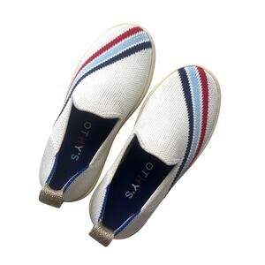 Rothy's Shoes Rothy's Spirit Stripe Kids Sneaker Washable Slip On Size 11